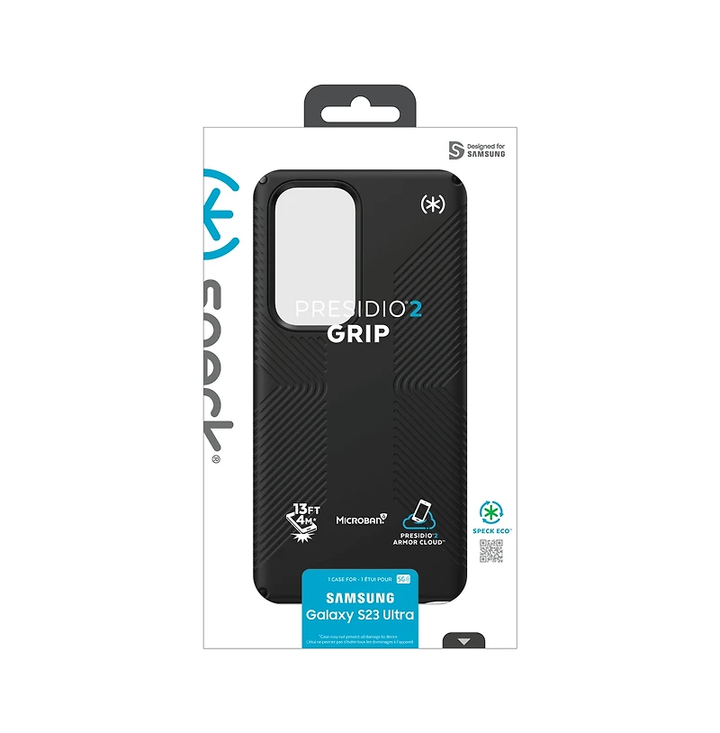 Speck Presidio2 Grip Case for Samsung Galaxy S23 Ultra