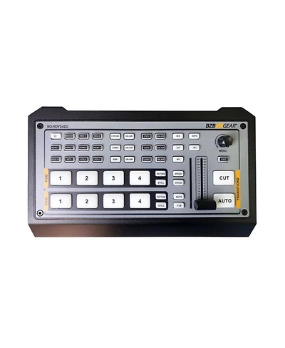 Bzb Gear Bg-HDVS42U 4-Channel Hdmi Live Streaming Mini Video Switcher/Audio Mixer