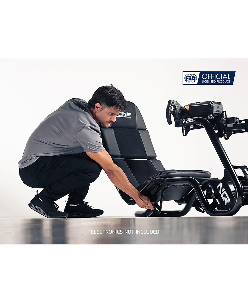 Next Level Racing F-gt Pro Formula and Gt Racing Simulator Cockpit, Black Edition