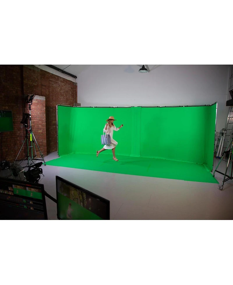 Manfrotto 9x20' Vinyl Background & Floor, Chroma Key Green