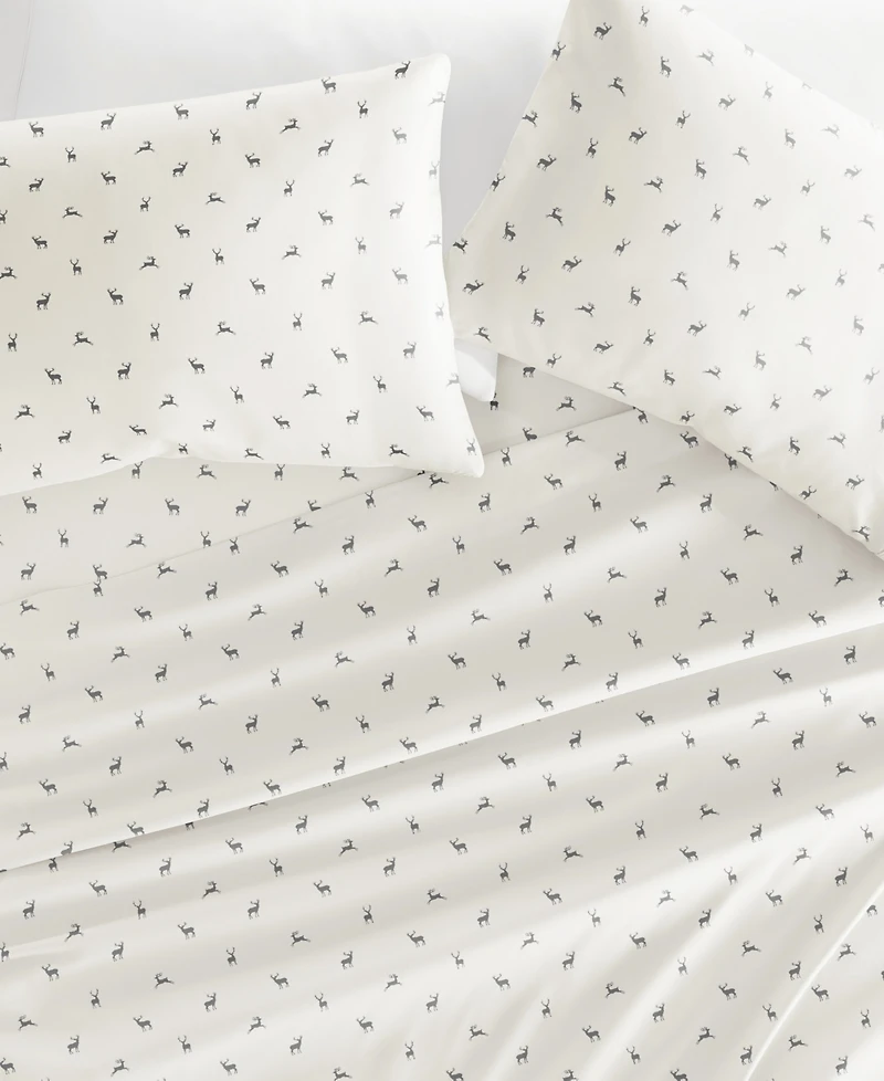 ienjoy Home Holiday Pattern 4-Pc. Sheet Set