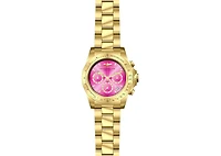 Invicta Women's 18255 Speedway Quartz Chronograph Hot Pink Dial Watch