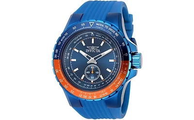 Invicta Men's 49310 Aviator Quartz Multifunction Blue Dial Watch