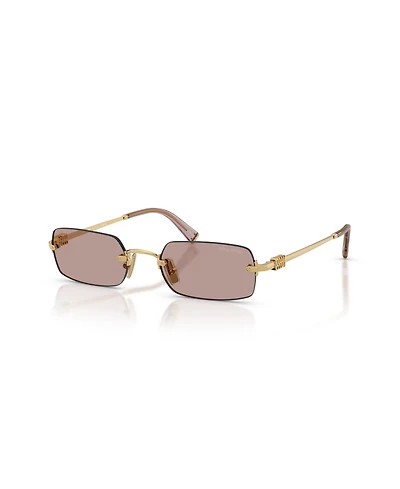 Miu Miu Women's Rectangle Sunglasses, Mu B50S