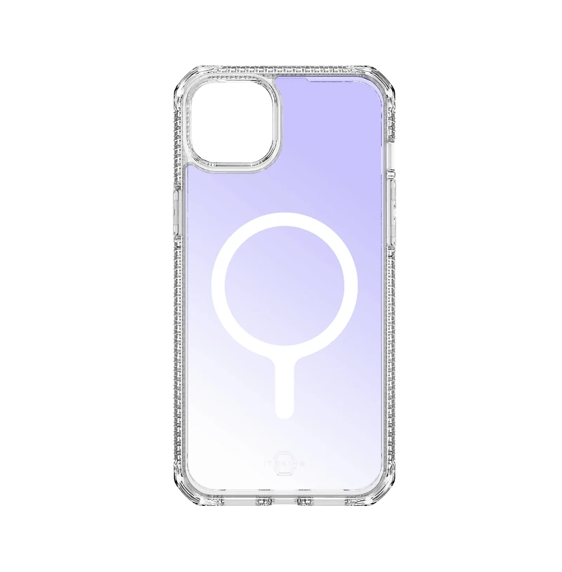 ITSkins Hybrid_R Iridescent MagSafe Case for Apple iPhone 15 / iPhone 14 / iPhone 13