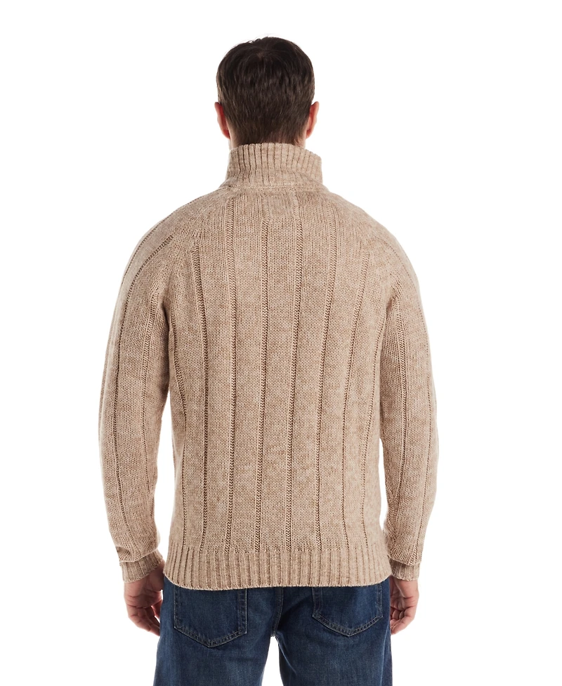 Weatherproof Vintage Men's Button Up Sweater