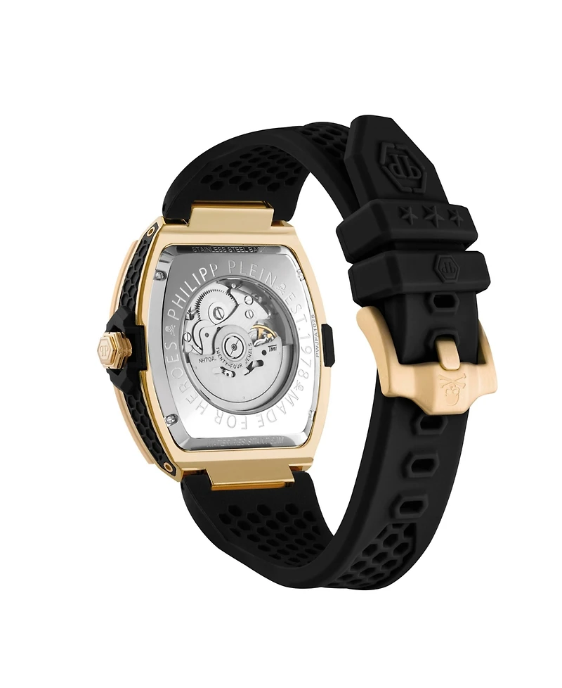 Philipp Plein Men's Gold Stainless Steel Watch, 44mm
