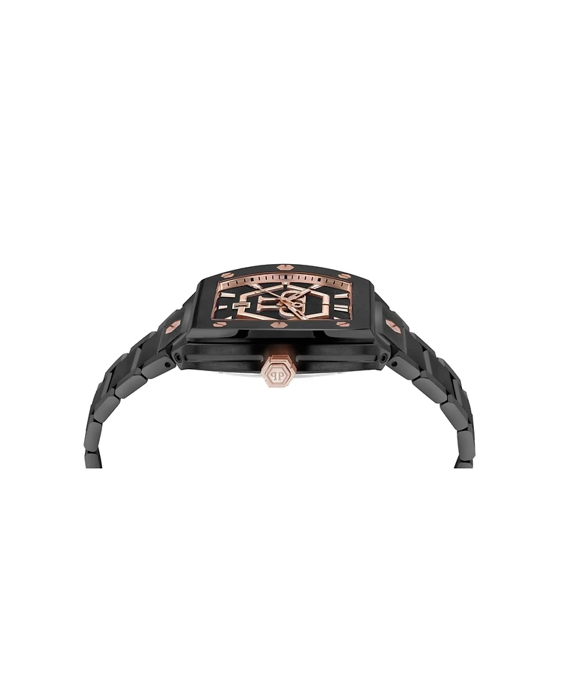 Philipp Plein Men's Black Stainless Steel Watch