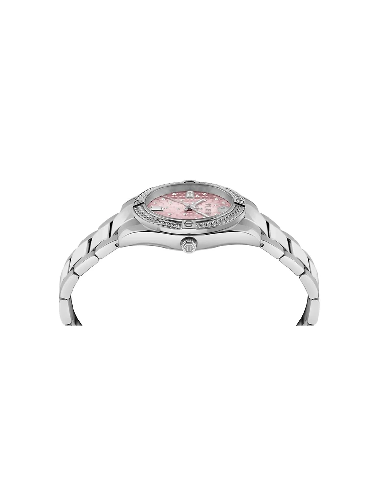 Philipp Plein Women's Silver Stainless Steel Watch, 36mm