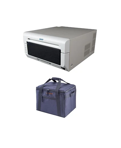 Dnp Dnp DS820A 8" Compact Professional Event & Photo Booth Portrait Digital Printer Kit | Slinger Padded Printer Carrying Case