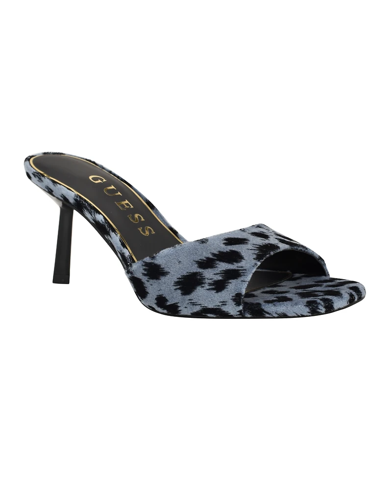 Guess Women's Carisse Pointed Open Toe Heeled Sandals