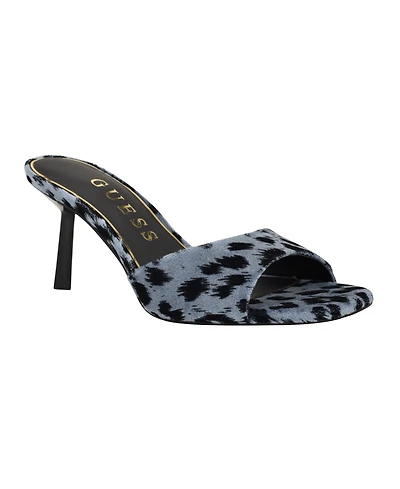 Guess Women's Carisse Pointed Open Toe Heeled Sandals