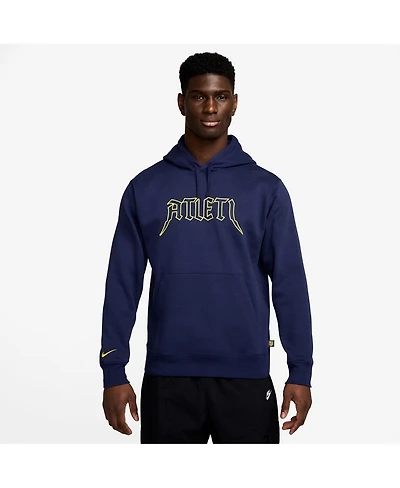 Nike Men's Navy Atletico de Madrid Club Pullover Hoodie