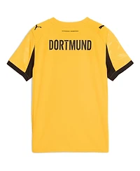 Puma Big Boys and Girls Yellow Borussia Dortmund 2025/26 Cup Replica Jersey