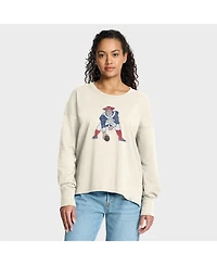 Fanatics Women's Cream New England Patriots Dove Legacy Long Sleeve T-Shirt
