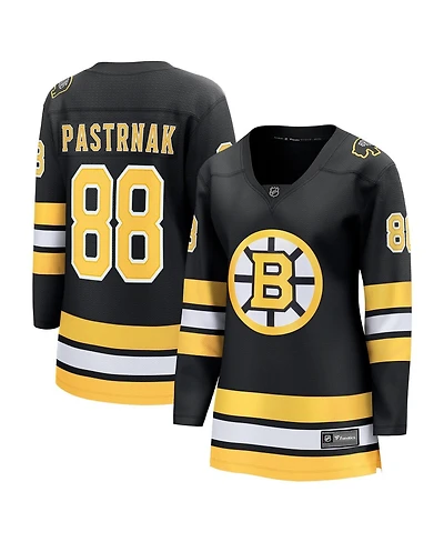Fanatics Women's David Pastrnak Black Boston Bruins Home Breakaway Player Jersey