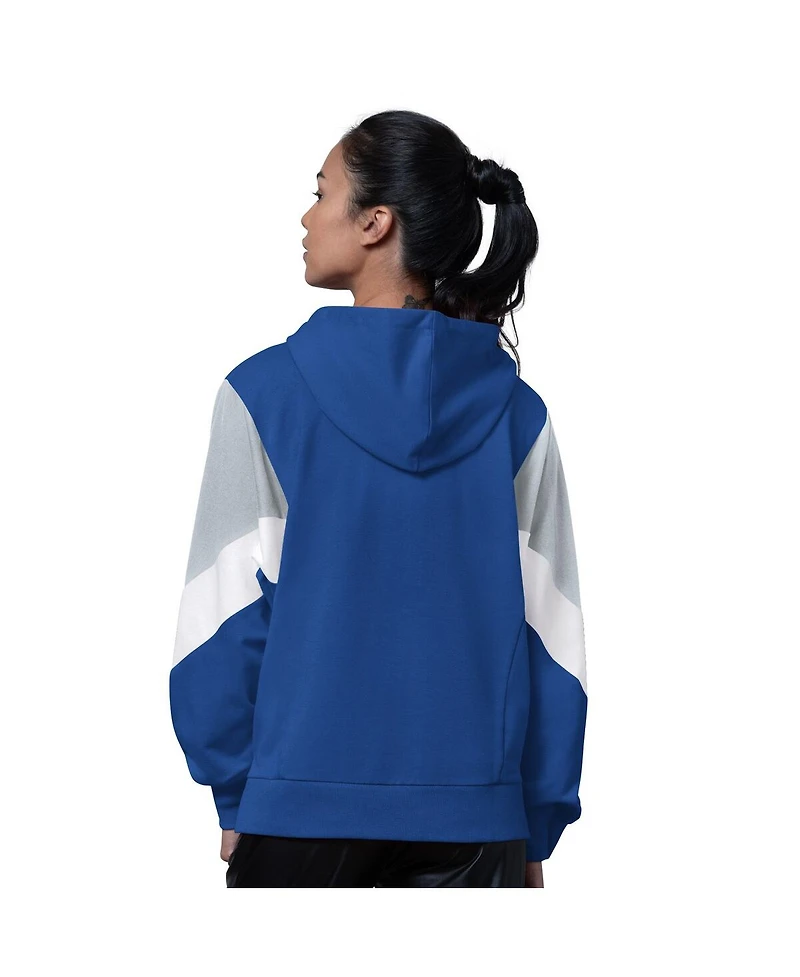 Starter Women's Royal Los Angeles Dodgers Scrimmage Pullover Hoodie