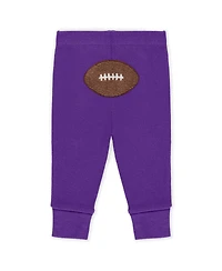 Wear by Erin Andrews Baby Boys and Girls Newborn 3-Piece Minnesota Vikings Turn Me Around Bodysuits Pant Set