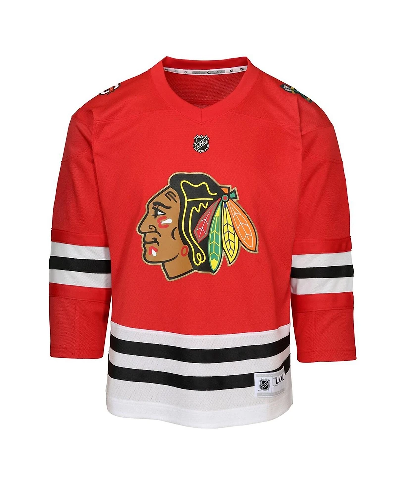 Outerstuff Toddler Connor Bedard Red Chicago Blackhawks Centennial Replica Player Jersey