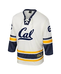 Colosseum Men's Cream Cal Bears Puck Proud Fashion Hockey Jersey