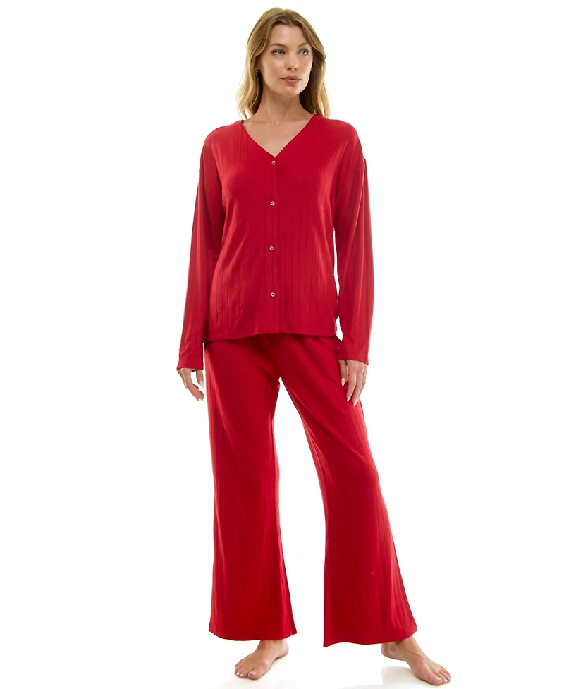 Sincerely Jules Women's 3-Piece Pointelle Set