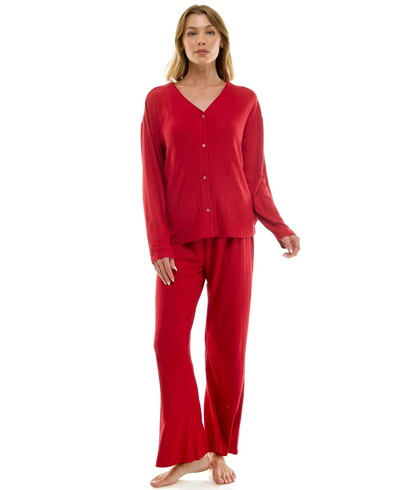 Sincerely Jules Women's 3-Piece Pointelle Set