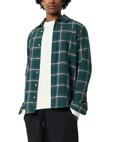 Buffalo David Bitton Men's Sago Regular Fit Plaid Pattern Shirt