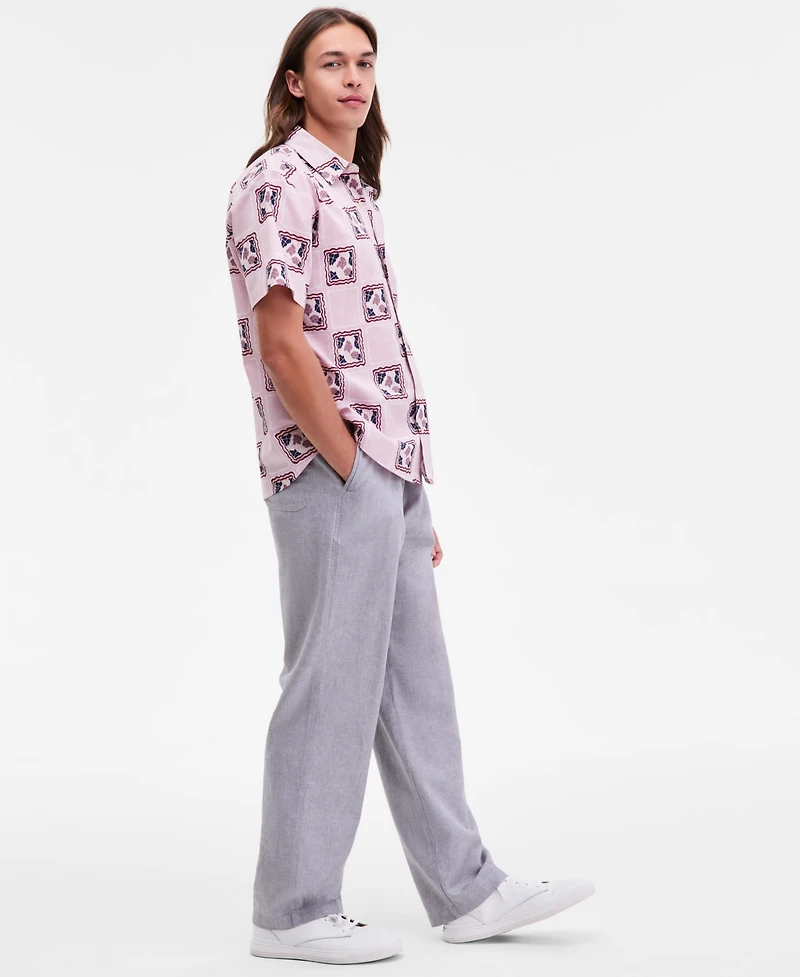 Sun + Stone Men's Linen Blend Pants, Macy's Exclusive