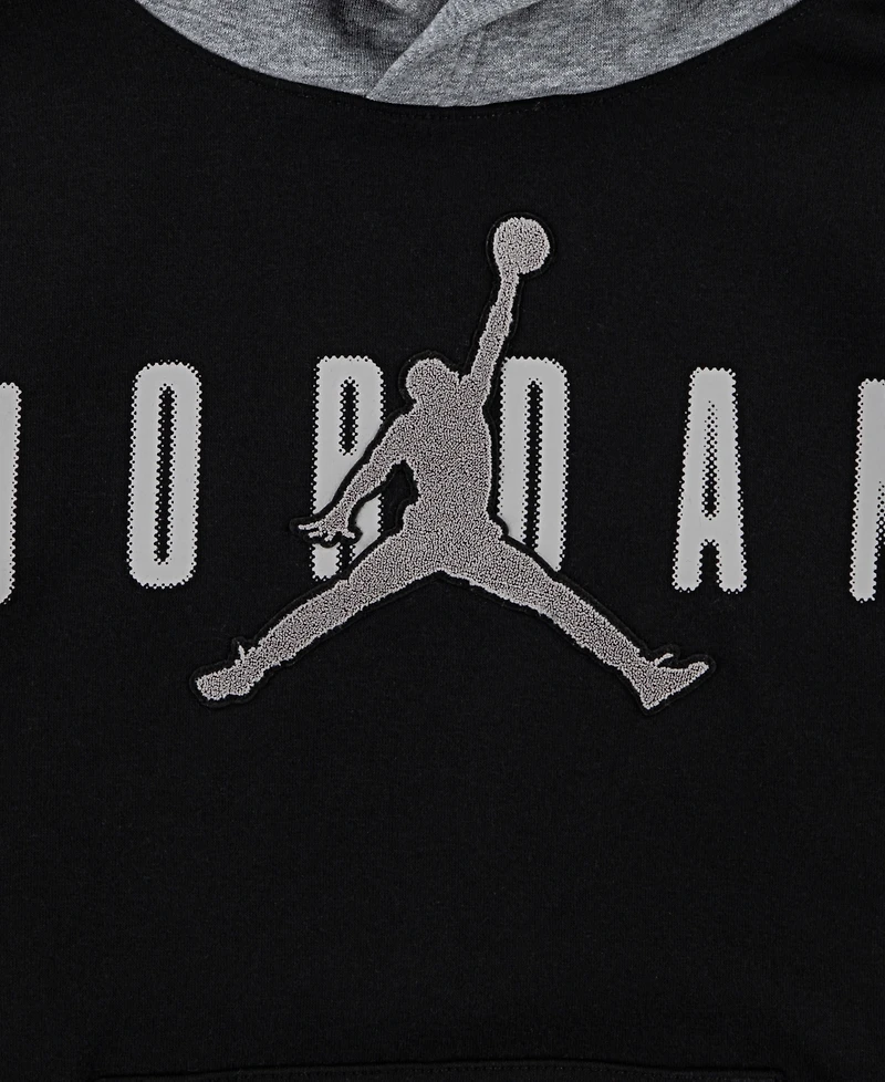 Jordan Boys 8-20 Mj Future Flight Drop Shoulder Long-Sleeve Hoodie