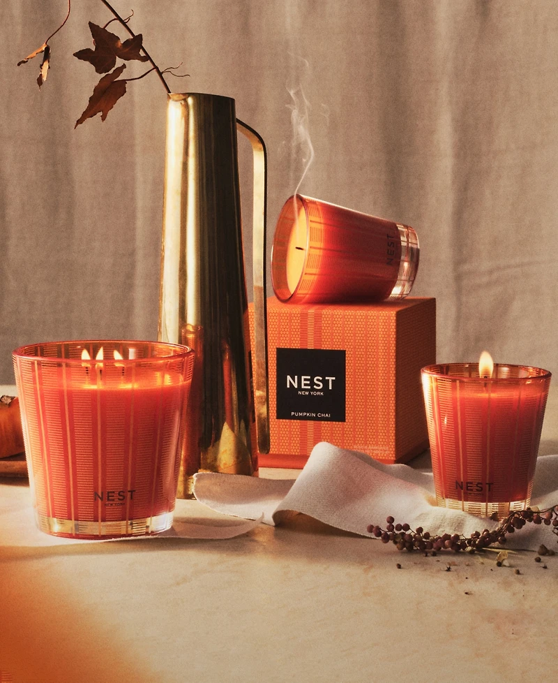 Nest New York Pumpkin and Chai Fragrance Classic Candle, 8.1 oz.