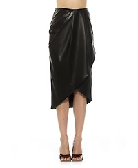 Alexia Admor Women's Kai Faux Leather Skirt