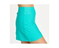 Calypsa Women's Plus Size A-line Swim Skort