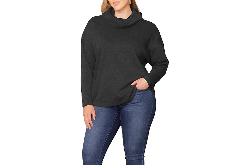 Kiyonna Plus Astrid Turtleneck Sweater