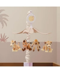 Lambs & Ivy Disney Baby Lion King Safari Musical Baby Crib Mobile Soother Toy