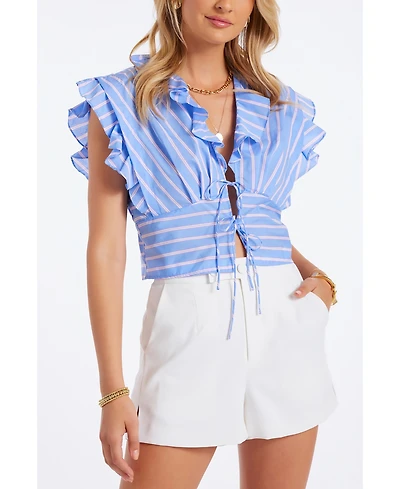 Bishop + Young Women's Raphael Ruffle Top