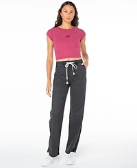 Roxy Women's Sunset Dream Mid-Rise Twill Pants