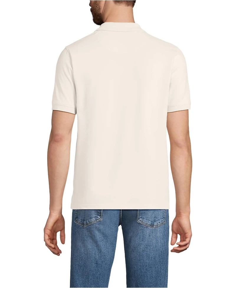 Lands' End Big & Tall Short Sleeve Travel Kit Polo