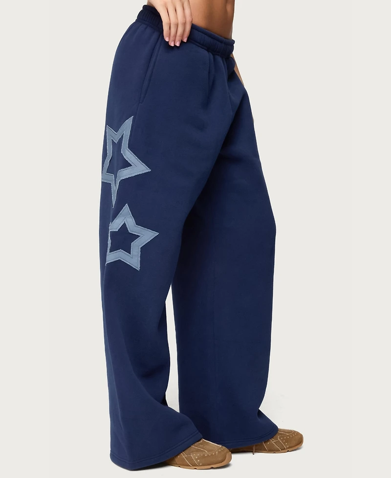 Edikted Women's Starly Straight Leg Sweatpants