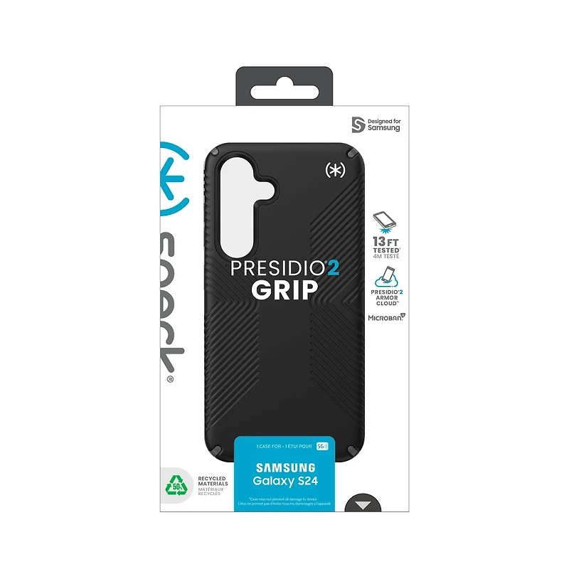 Speck Presidio2 Grip Case for Samsung Galaxy S24