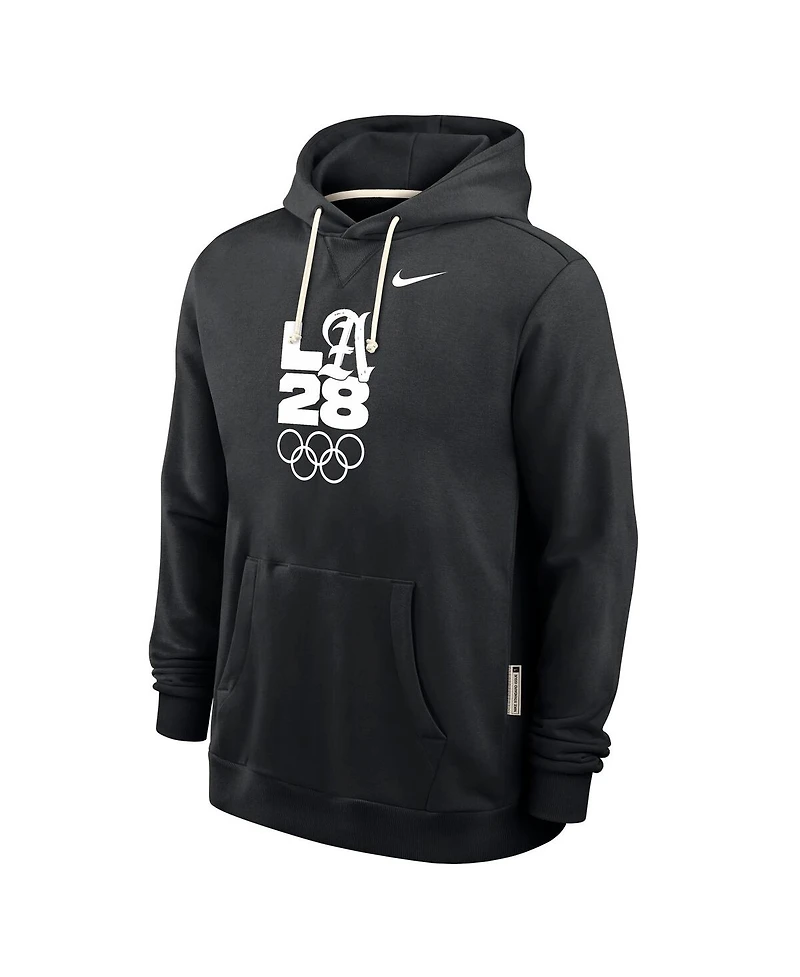 Nike Men's Black LA28 Summer Standard Issue Dri-fit Hoodie