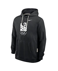 Nike Men's Black LA28 Summer Standard Issue Dri-fit Hoodie