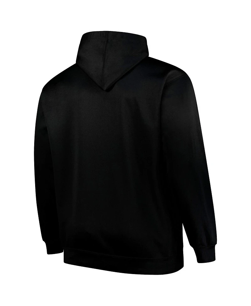 Fanatics Men's Black Cincinnati Bengals Big Tall Fleece Pullover Hoodie