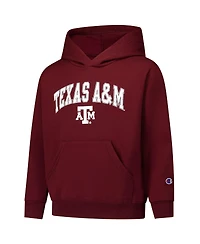 Champion Big Boys and Girls Maroon Texas A&M Aggies Campus Pullover Hoodie