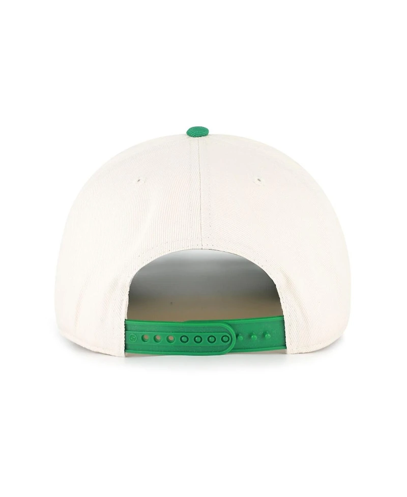 '47 Brand Men's Cream/Kelly Green Boston Celtics Pomona Two-Tone Rope Hitch Adjustable Hat