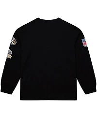 Mitchell & Ness Men's Black Baltimore Ravens Training Camp Logos Long Sleeve T-Shirt