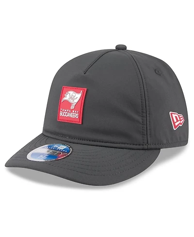 New Era Men's Charcoal Tampa Bay Buccaneers 2025 Sideline Cold Weather Retro Crown 59FIFTY Fitted Hat