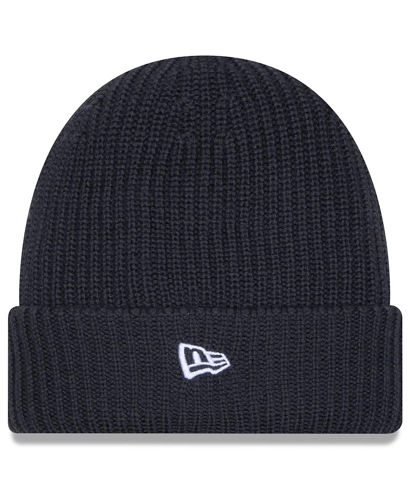 New Era Men's Charcoal Seattle Seahawks 2025 Sideline Cold Weather Cuffed Knit Hat