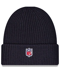 New Era Men's Charcoal Buffalo Bills 2025 Sideline Cold Weather Cuffed Knit Hat