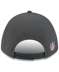 New Era Men's Charcoal Baltimore Ravens 2025 Sideline Cold Weather 9FORTY M-Crown Adjustable Hat