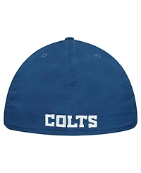New Era Men's Royal Indianapolis Colts Tonal Camo 39THIRTY Stretch Fit Hat